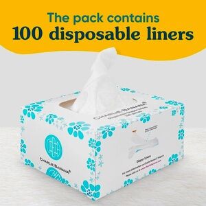 Charlie Banana disposable diaper liners - 3 boxes!